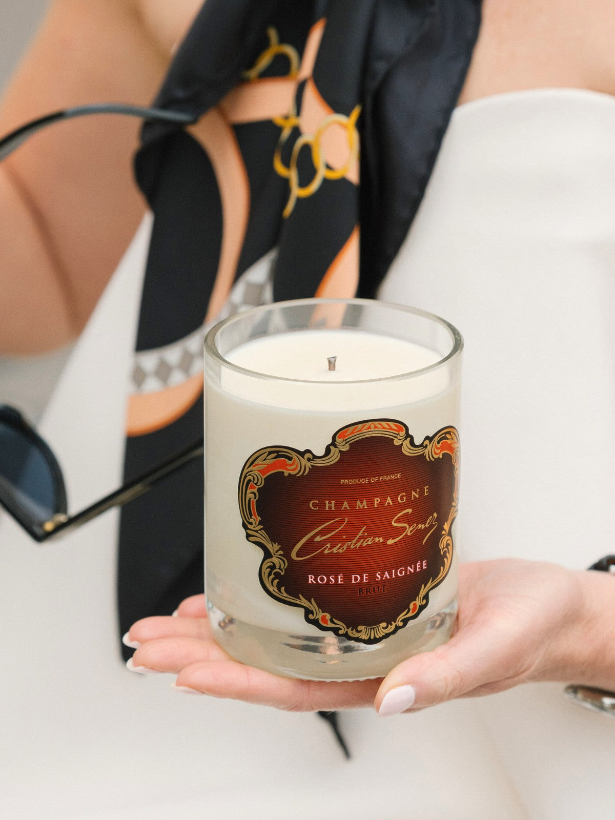 Cristian Senez Brut Rosé Luxury Scented Candle